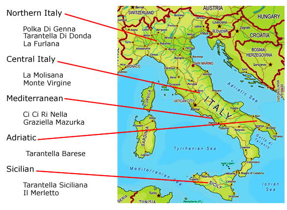 Map of Italy