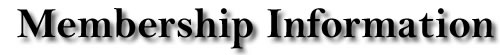 Membership Information